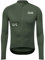 Santic Fahrradtrikot Herren Radtrikot Langarm Slim für Frühling Herbst Rennrad MTB Thermo Trikots Armeegrün L