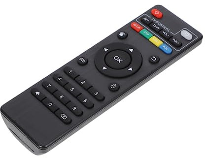 Mikikit Tv-Fernbedienung Mit Tasten Für Nahezu Alle Älteren Und Neueren Fernsehgeräte Kompatibel Mit Mxq Pro Reichweite Bis Energiesparend