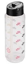 NIKE Bouteille d'eau unisexe TR Renew avec paille de recharge sans BPA Transparent 700 ml