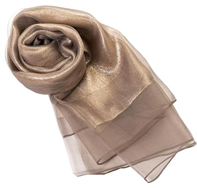 MAPIMANIA - Festliche Stola für Abendkleid aus Seide, Bolero Damen festlich, Sommerschal für Hochzeit, Schal Sommer, Satin Tuch