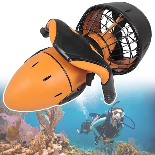 vnmudzeo Submersible De Natation en ExtéRieur, 5,4 Km/H, éQuipement De PlongéE Professionnel pour L'Exploration OcéAnique, Autonomie De 40 à 60 Min,500W