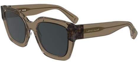 LONGCHAMP LO771S N 204 TRANSPARENT BROWN/TEXTURED BRO 50/20/140 Women's Sunglasses