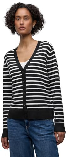 Street One Gestreifter Cardigan
