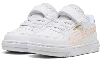 PUMA Kinder Caven III Sneakers 25, White Jasmine Flower Rosy Outlook Pink