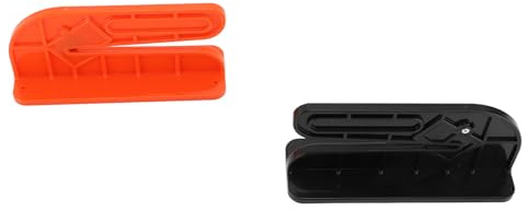 Vistreck 2 ST Väggmonterad Trasklippare för Enkel Klippning Av Tyg och Sladdar – Svart och Orange Design