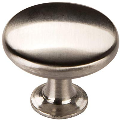 SO-TECH® K-02 Möbelgriff Möbelknopf Möbelknauf Edelstahloptik Ø 30 mm