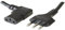 Ewent EW-190107-020-N-P, Cavo Alimentazione VDE C13 angolato a Spina Italiana Tipo L, 1.8m, nero