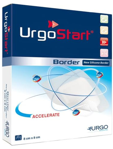 URGOSTART Border 10x10 cm Schaumstoffwundverband 20 St