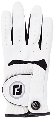 FootJoy Junior Golfhandschuh, Weiß/Schwarz
