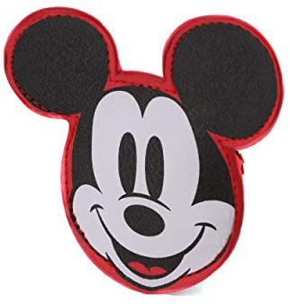 KARACTERMANIA Diseny Icons Micky Maus-Slim Geldbörse Münzbörse, 11 cm, Red, Einheitsgröße