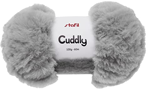 Stafil Wolle Cuddly 100g Hellgrau