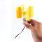 Generador de Electricidad - Generador de Viento Micro Turbinas Verticales Cuchillas Brisa Generador de Electricidad para Bricolaje