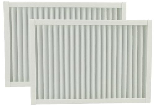 vhbw 2x filtro G4 compatibile con Viessmann Vitovent 200-C dispositivo di ventilazione - Set di filtri, 26 x 17,8 x 2,3 cm bianco