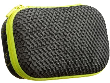 ZIPIT-Mesh-Bleistiftbox, fasst bis zu 60 Stifte, strapazierfähiger Aufbewahrungsbehälter für Schulmaterial, sicherer Reißverschluss (Schwarz und Gelb)