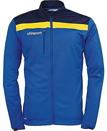 uhlsport Herren Jacke Offense 23 Jacke, azurblau/Marine/limonenge, XXL, 100519811