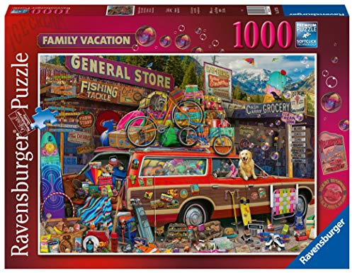 Ravensburger Puzzle 16776 - Familienurlaub - 1000 Teile Puzzle für Kinder und Erwachsene ab 14 Jahren