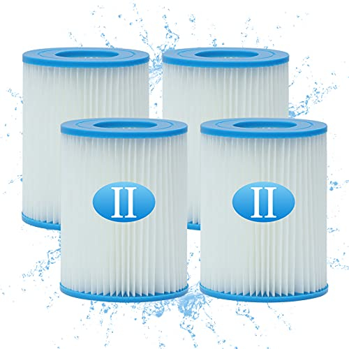 WRYIP Cartuccia Filtro Tipo II per Bestway Pompa della Piscina, Cartucce filtranti Taglia II per Bestway Piscine, per Bestway 58094 (4)
