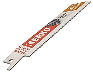 Lame Scie Sabre 150 x 19 x 1.3 14/18T Metal K13 lot de 5 Erko