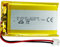 DC 3,7 V 1000 mAh 603048 wiederaufladbare Lithium-Polymer-Batterie passend für DIY 3.7-5V elektronische Produkte mit eingebautem 2-Draht-Batterieaustausch und LED-Leuchten