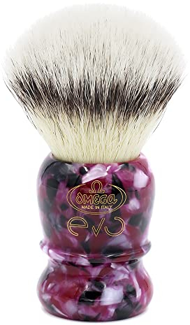 OMEGA Rasierpinsel Evo 2.0 synthetisch Veteran Purple - E1891, Violett