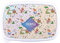 LolaPix Lunchbox. Fiambrera Infantil Personalizada. Caja merienda con Nombre y Curso. Apta para microondas y Libre de BPA, filatos y Metales Pesados. Varios diseños.Mundo Fantasía