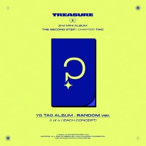 Dreamus ALBUM] TREASURE - 2nd Mini Album THE SECOND STEP : CHAPTER TWO YG TAG ALBUM (RANDOM ver.) DK1022