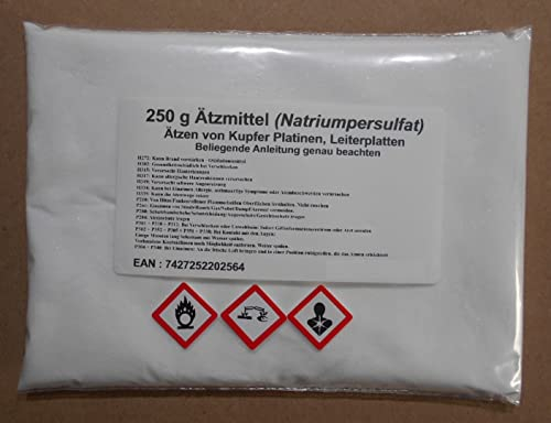 250 g Ätzmittel (Natriumpersulfat), Ätzen von Kupfer Platinen, Leiterplatten