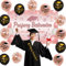 Fangleland Prüfung Bestanden Deko Abschlussfeier Party Dekoration Prüfung Bestanden Rose Gold Ballon Banner Schärpe Konfetti Luftballon für Abi Deko 2025 Graduation Deko Abschluss Deko Set