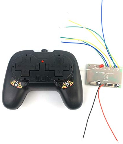 Graootoly 8CH 2.4G Wireless RC Spielzeug Fernbedienung Empfänger Sender 4-6V 50M Kit Fernbedienung Teile