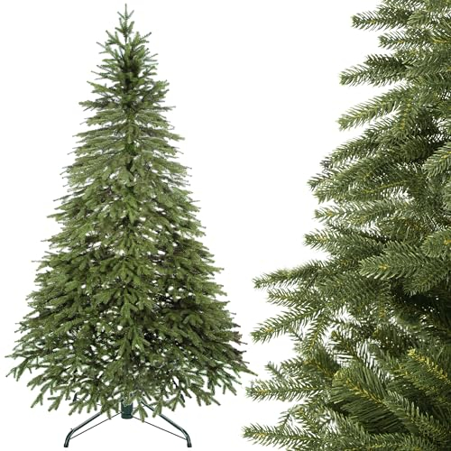 SPRINGOS Künstlicher Weihnachtsbaum Premium-Fichte 180 cm PE