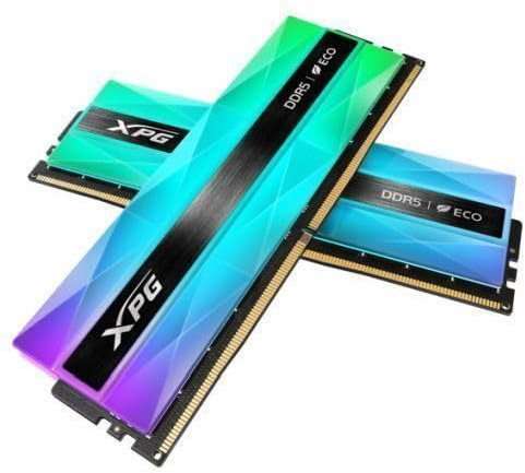 XPG Adata Lancer Neon AX5U8000C3816G-DCLANRSG 32 GB (2 x 16 GB) DDR5 8000 MHz, CL38, 1,45 V, Silver RGB Eco System Memory