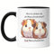 Hey!Print Was ist schöner als ein Meerschweinchen Tasse Schwarz Meerschweinchen-Liebhaber