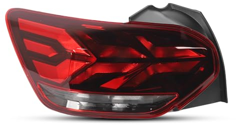 VGEBY Auto-Rücklicht, Auto-Rücklicht-Montagegehäuse, Stoßfester Auto-Rücklicht-Ersatz für Dacia Sandero Stepway MK3 ab 2021 (Links: 265557573R)