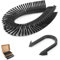 YHX-OU 550pcs Underfloor Heating Clips, 40MM Pipe Clips Barbed Hook Works with Underfloor Heating Clips Gun Suitable for 14mm to 20mm Pipes