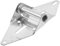 OSALADI Charnières De Porte De Garage Finition Galvanisée Gaufrée Pour Porte De Garage Kit De Quincaillerie De Porte De Garage Pièces De Rechange Pour Porte De Garage