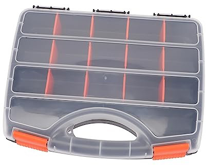 ANDRESLAD Mini Contenitore Portaoggetti Per Gioielli Per Piccoli Utensili Ferramenta Elettronica Coperchio