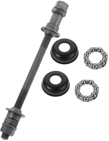 OHPHCALL Mountainbike Hinterachse Satz Massiver Nabenkern 180mm Stahlgrau Mit Kugellager Für Mountainbikes Fahrradzubehör Stabile Hinterradachse