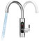 babikeen Wasserhahn mit Durchlauferhitzer, Wasserhahn Durchlauferhitzer Elektrischer 3000W, 360° Drehbarer LED Durchlauferhitzer Wasserhahn, Elektrischer Wasserhahn