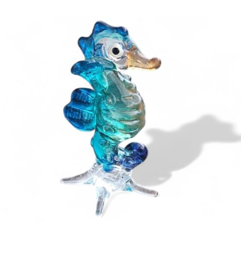 basticks Seepferdchen Klein - Handgefertigte Glasfigur