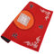 CHICAMPERA Tapis De Jeu Mahjong Carré Feutre Rouge Tapis De Antidérapant pour Jeux De Cartes De Table Universelle Accessoire De Jeu Confortable Et Silencieux