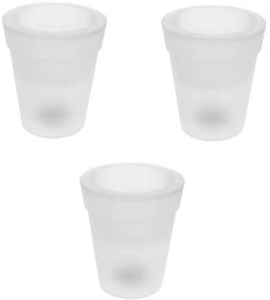 BESPORTBLE 3 Pièces Pot Fleur Solaire Lumineux Étanche à LED pour Extérieur Décoration Chic pour Balcon et Jardin Lampe Ambiance Solaire à Lumière Blanche Éclairage Décoratif Réaliste et