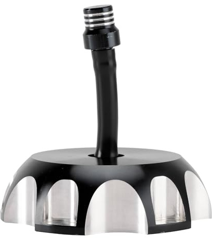 VIPIH Aluminum Fuel Tank Cap w/Vent Black Für Yamaha YFM Raptor 700 700R 2006-2023