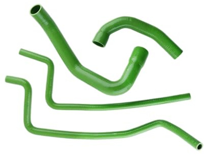 Tubo Refrigerantes Motor Compatible Con Jeep Para Wrangler TJ 4.0L 2003 2004 2005 2006 1997 1998 1999 2000 2001 2002 LHD Manguera Radiador De Silicona Tubo De Motor(Green)