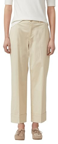 s.Oliver High Rise-Culotte mit Umschlag