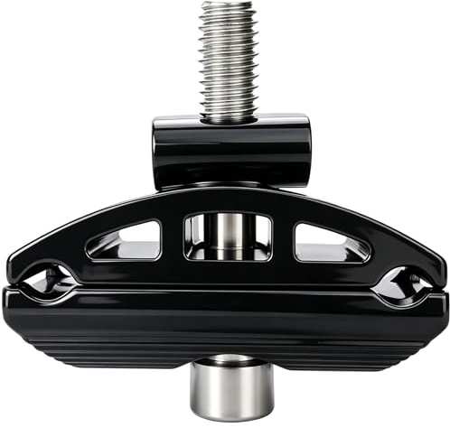 Aluminium Bicycle Seatpost Head - Saddle Clamp for Single-Stem Seat Tubes | Clamping Helps Reduce Saddle Movement, Lightweight Metal Build, Includes Fixing Screw, For Compatible Single-Stem Designs
