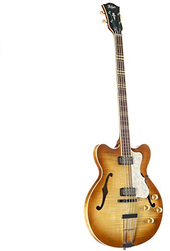 Hofner HCT Short Scale Verythin Bass - Sunburst