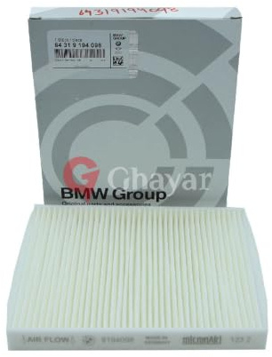 Original BMW E70 E70N E71 E72 F15 Innenraumfilter Mikrofilter OEM 64319194098