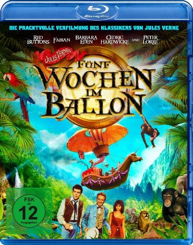 Fünf Wochen im Ballon [Blu-ray]