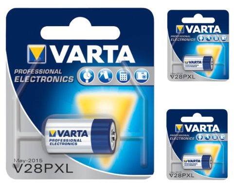 Maxima trade lot de 3 x/varta v28PXL pX28L/2CR1/3N 6231 (6) varta v, 1–bL batterie lithium-ion (v 28 pXL cR 2); 1/3 n, 28, pX 6231 11108 cR 2