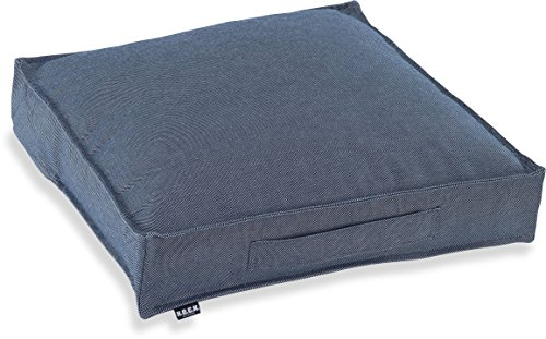 H.O.C.K. Caribe Outdoor Matratzenkissen 50x50x10cm blau Marino 01